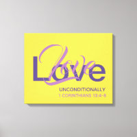 Élégant amour inconditionnel chrétien