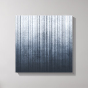Toile Élégant bleu gris blanc gris blanc abstrait