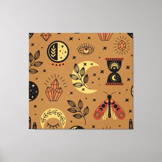 Toile Éléments magiques : Enchanter un Motif sans coutur (Recto)