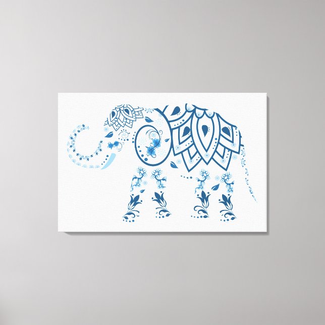 Toile Eléphant (Recto)