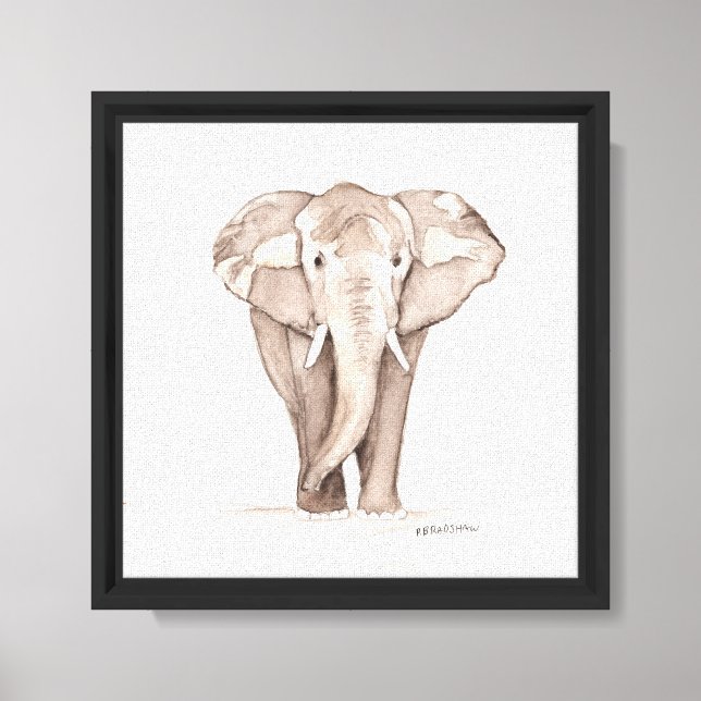 Toile Éléphant  (Recto)