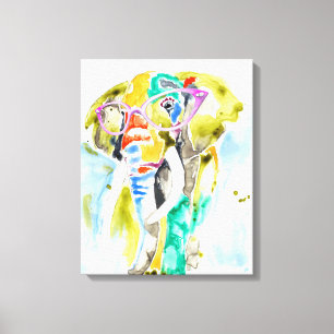 Toile Eléphant à pantalon intelligent