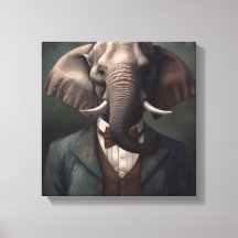 Elephant en costume | Art animal | Animal en costu