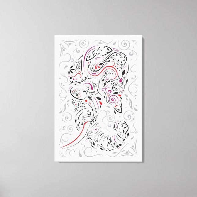 Toile éléphant orné (Recto)