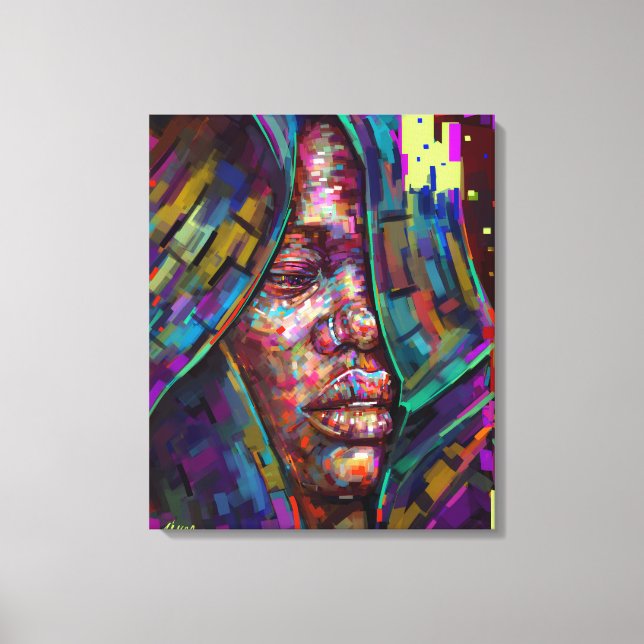 Toile Élever la peur (Recto)