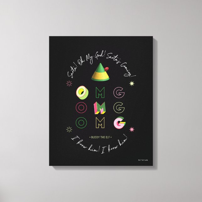 Toile Elf the Movie | PÈRE NOËL OMG (Recto)