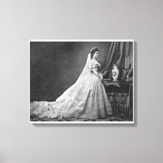 Toile Élisabeth d'Austria (Recto)