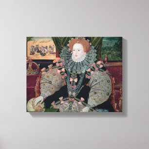 Toile Elizabeth I, portrait d'armada, c.1588