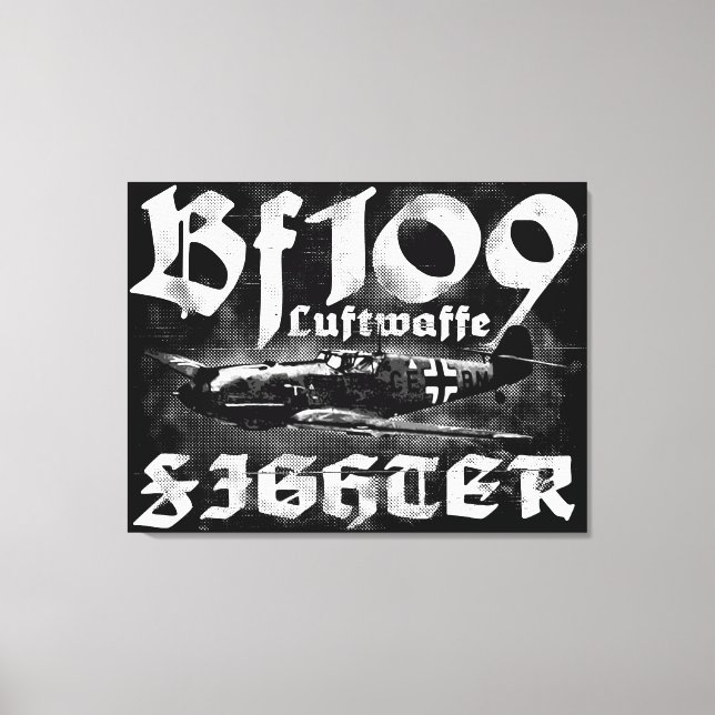 Toile Emballée Bf 109 (Recto)