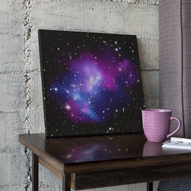 Toile emballée d'amas de galaxies pourpre (Créateur téléchargé)