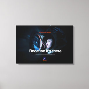 Toile Emballée Premium Parce qu'elle est là