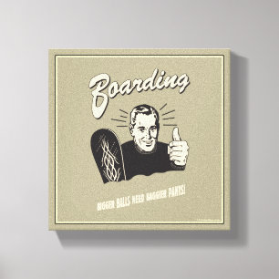 Toile Embarcadère : Bigger Balls Pantalon Baggier