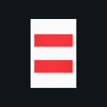 Toile Emblème d'Austria Flag<br><div class="desc">Austria Patriotic Home Venin Design. Country Sign Souvenir. National Politics Mark Present. Présentation de symboles homeland.</div>