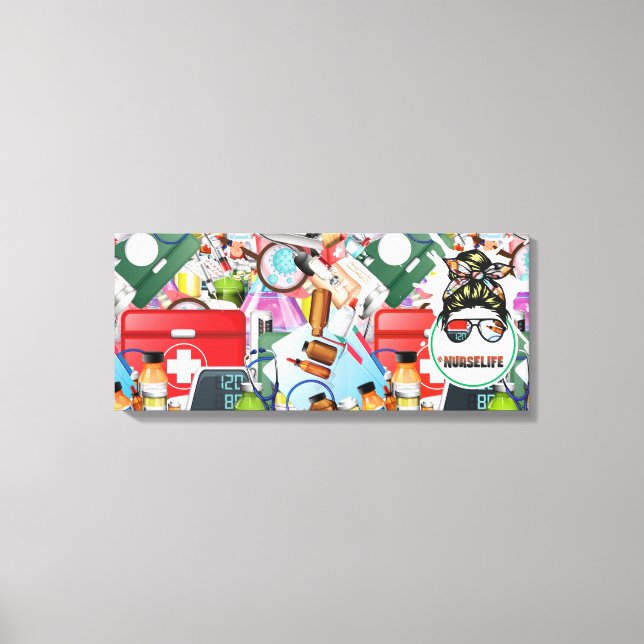 Toile embouteillée Premium (brillant) (Recto)