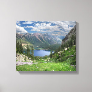 Toile Emerald Lakes 2 - Weminuche Wilderness - Colorado