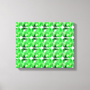 Toile Emerald, vert vif