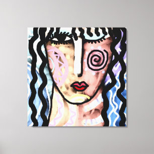 Toile Émotions mixtes Peinture numérique Abstraite