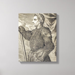 Toile Empereur de D. Claudius César de Rome de l'ANNONC