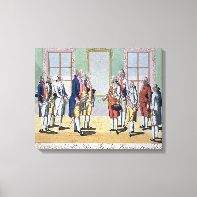 Toile Empereur Leopold II (Recto)