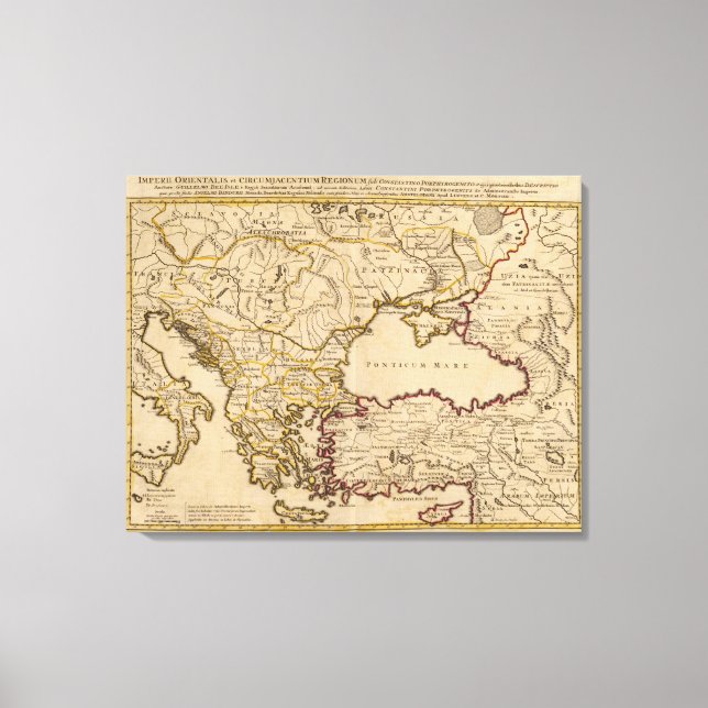 Toile Empire byzantin (Recto)