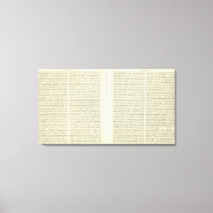 Toile Empire de l'ANNONCE 1811 de Napoleon Bonaparte 2