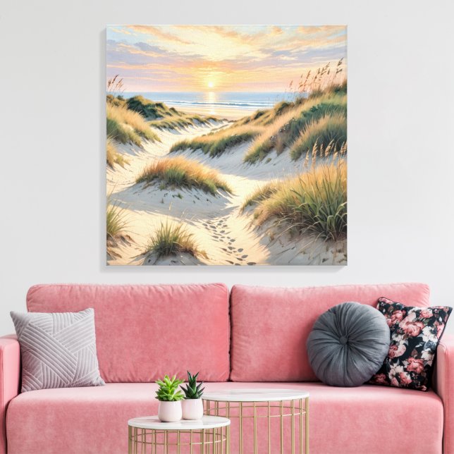 Toile Emplacements des dunes de sable (Insitu(Salon))