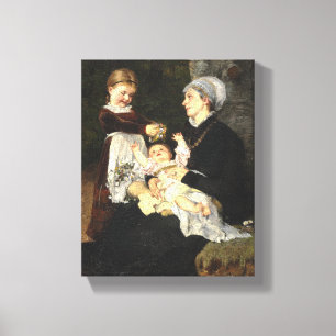 Toile En Ammes Besøg - Bertha Wegmann Beaux-Arts