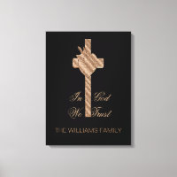 En Dieu, nous faisons confiance à Christian Cross 