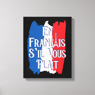Toile En Français S'il vous Plait - Langue Française