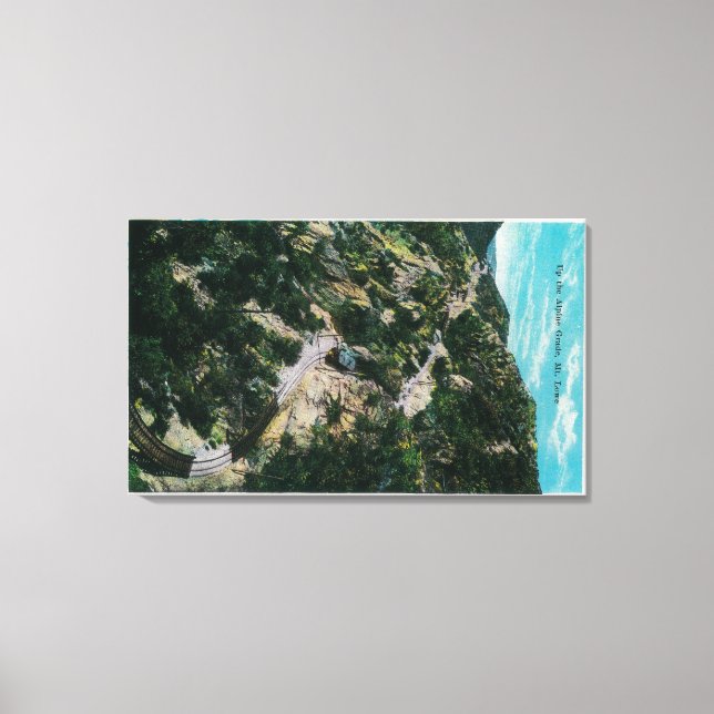 Toile En haut de la catégorie alpine, Mt. LoweMt. Lowe,  (Recto)