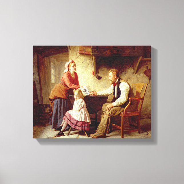 Toile En honte, 1875 (huile sur toile) (Recto)