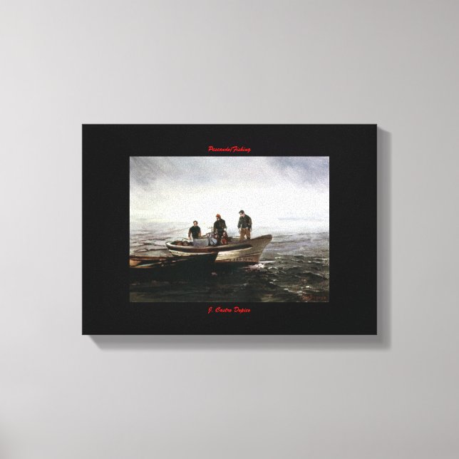Toile En pêchant/Fishing (Recto)