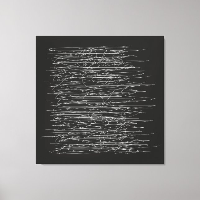 TOILE EN QUOI CROIS-TU ? (Recto)