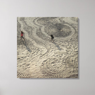 Toile en rond de sable #3
