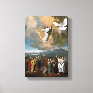 Toile en toile étirée de Jésus-Christ