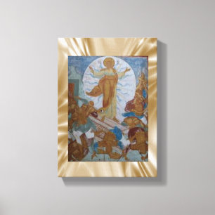 Toile en toile étirée de Jésus-Christ