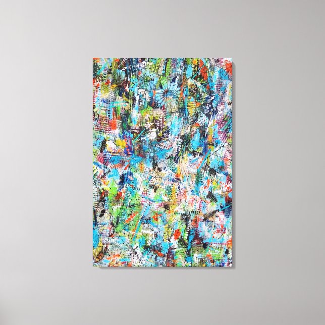 Toile encadrée 24 x 36 réveillée (Recto)