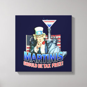 Toile encadrée Tax Free Martini Gallery