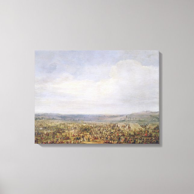 Toile Encampement militaire (Recto)