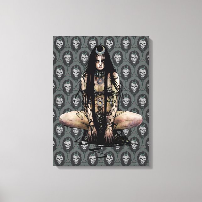 Toile Enchanteresse du peloton | de suicide (Recto)
