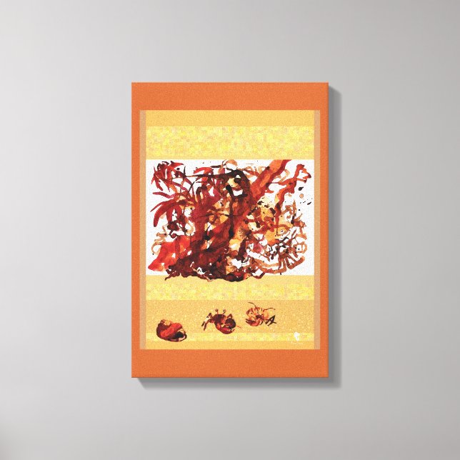 Toile Enchevêtrement de marée (Recto)