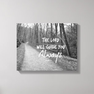 Toile Encouragement du couplet biblique