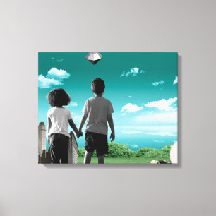 Toile Enfants du futur
