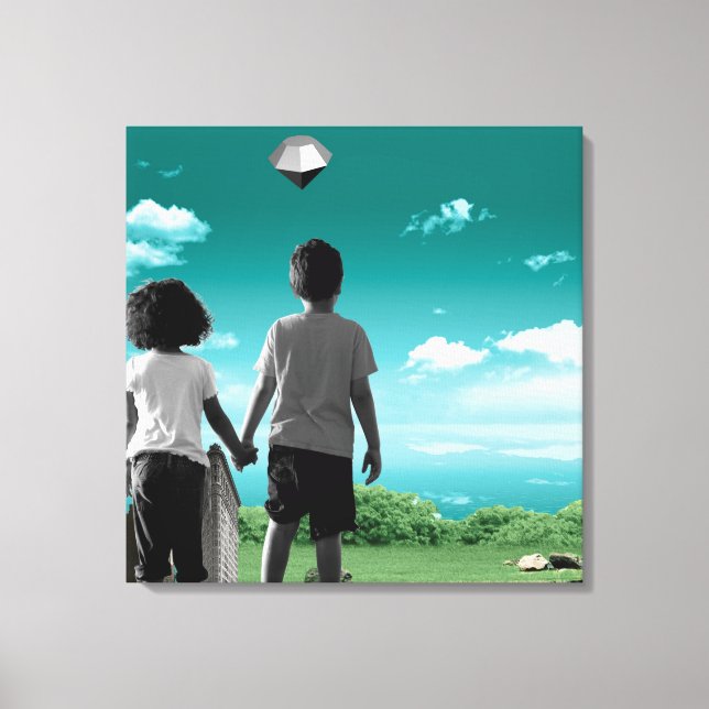 Toile Enfants du futur (Recto)