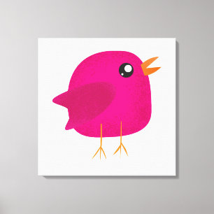 Toile Enfants oiseau mignon