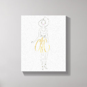 Toile Énonciations de style d'Apple sauvage   - robe