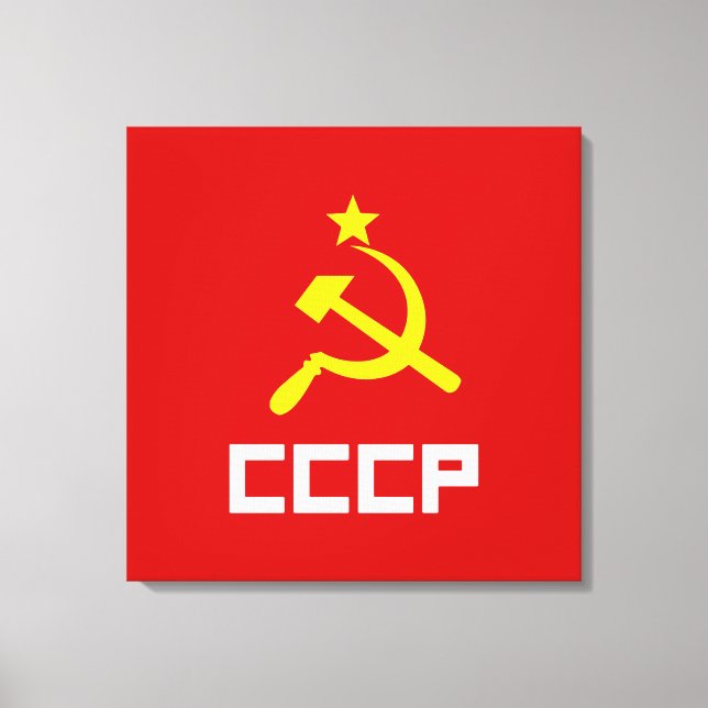 Toile enrobée CCCP (Recto)