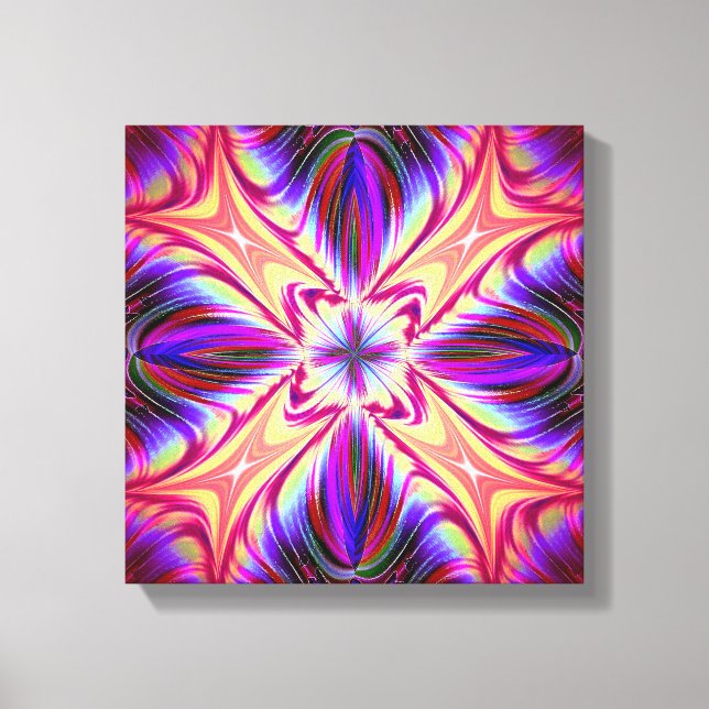 Toile enrobée de feu et de plume (Recto)