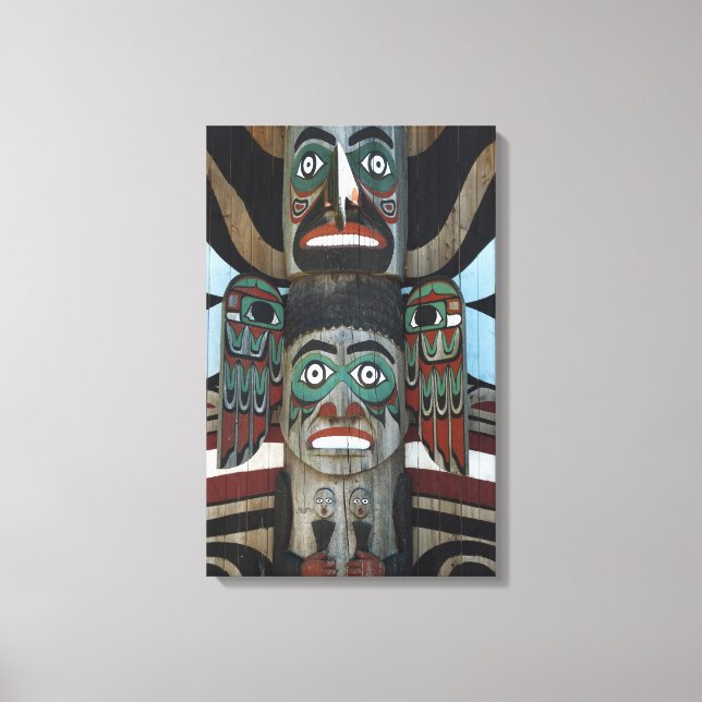 Toile enrobée de totem (Recto)