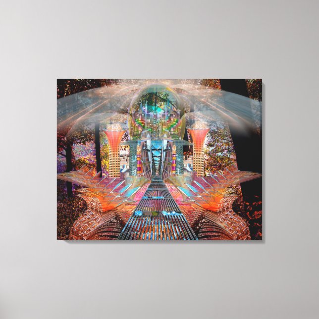 Toile enrobée MetroForest (Recto)